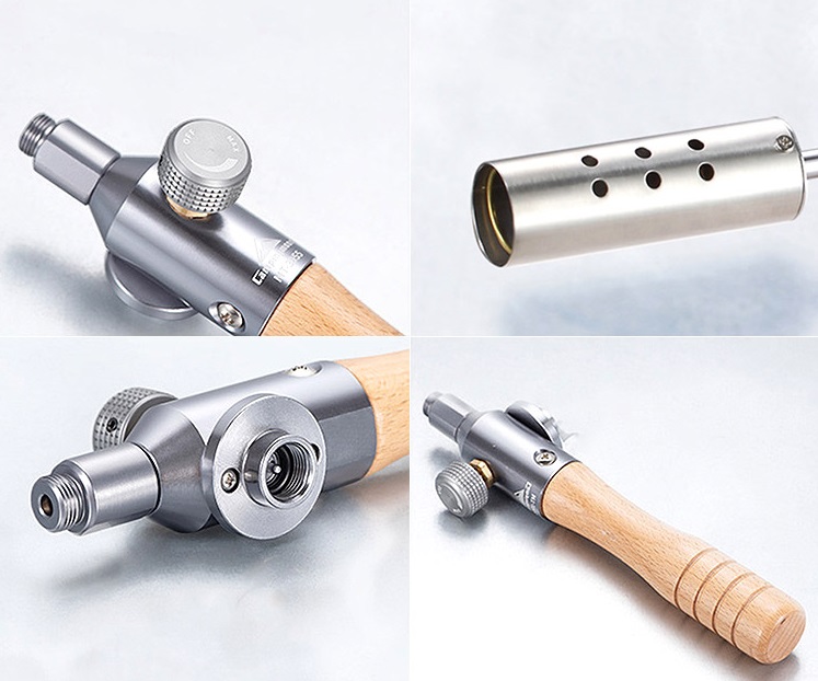 캠핑문 액출방지 3단 분리형 이소 부탄가스 멀티 롱토치