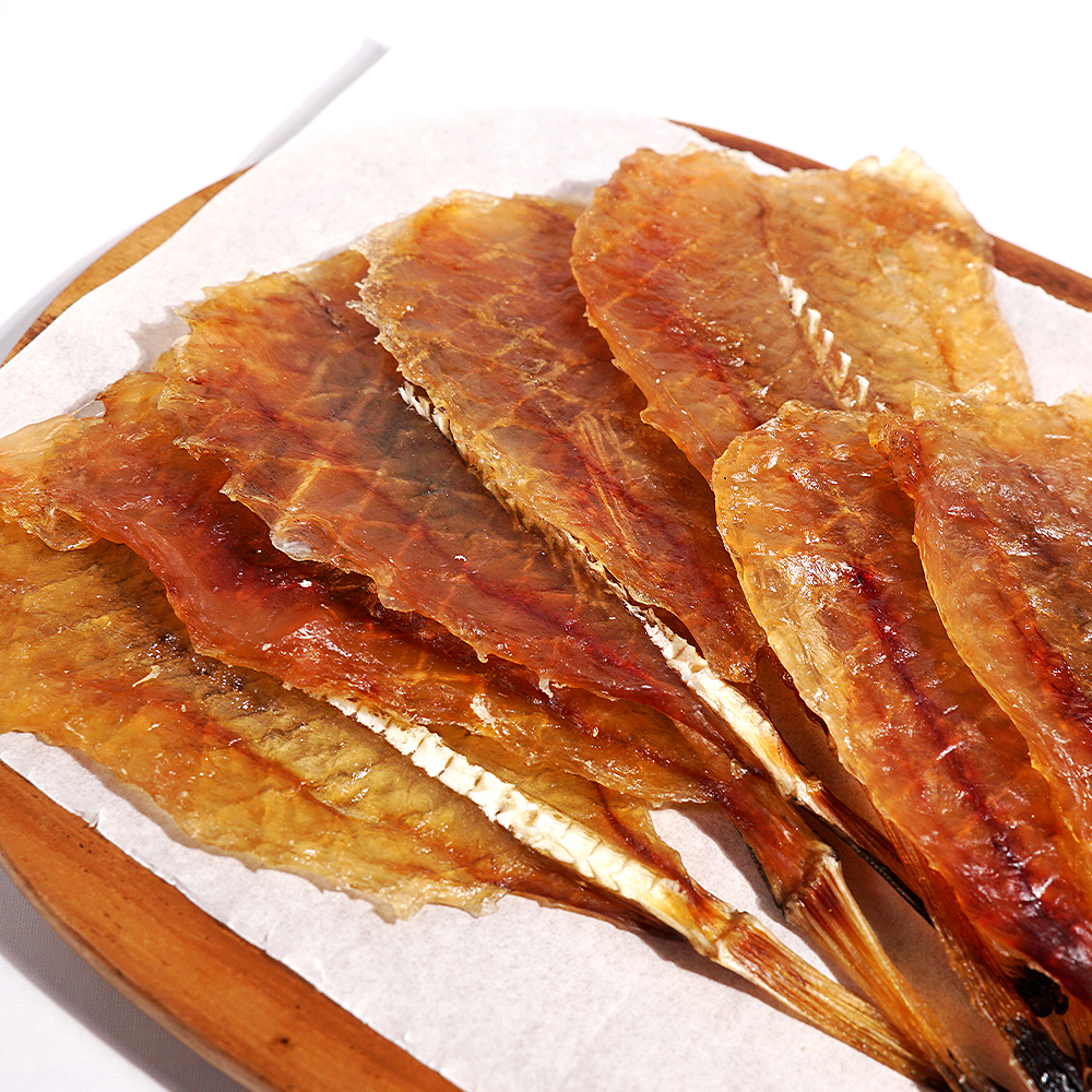 한마리를 통째로 포뜬 꼬리아귀포 7-10미 260g 내외