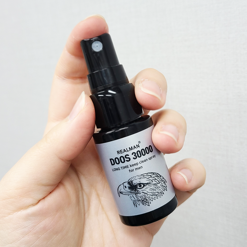 리얼맨두스 30000 롱타임 킵클린 포맨 스프레이 20ml 남성 단련 사타구니 세정제 - 상세 이미지 5