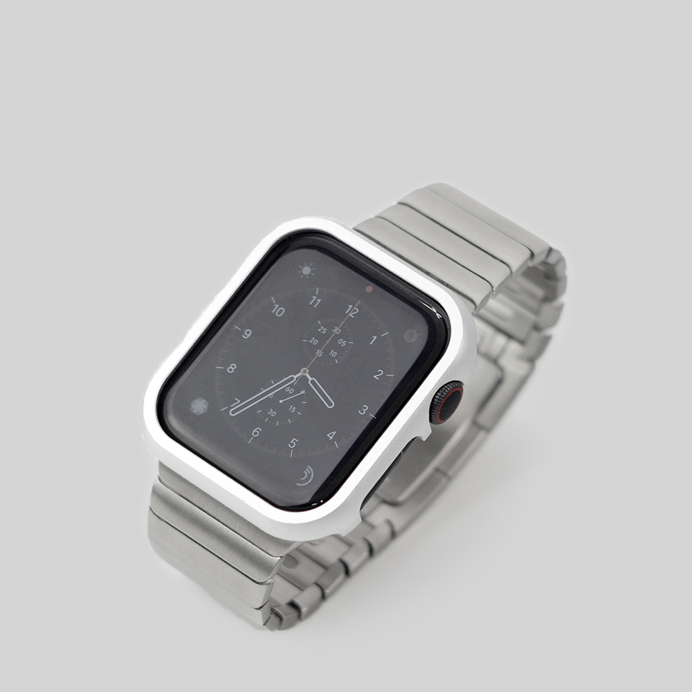 웨어플래닛 애플워치 베젤 스타일 링 보호 메탈 컬러 케이스 쉴드 프로텍터 범퍼 커버 - 상품 이미지