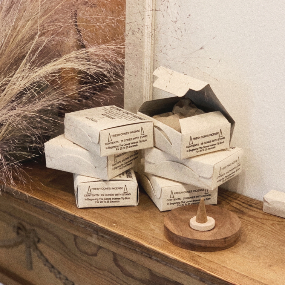 유월가게 내추럴 콘 인센스 Natural Cones Incense 인센스콘 샌달우드 - 상세 이미지 4