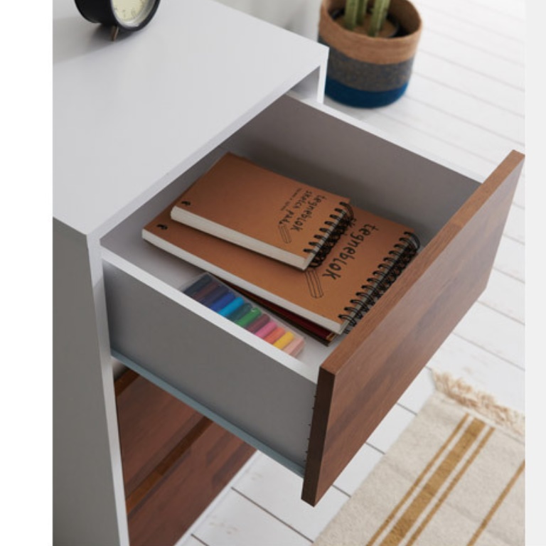 책상 서랍장 3단 보조 서랍 프린터 서랍장