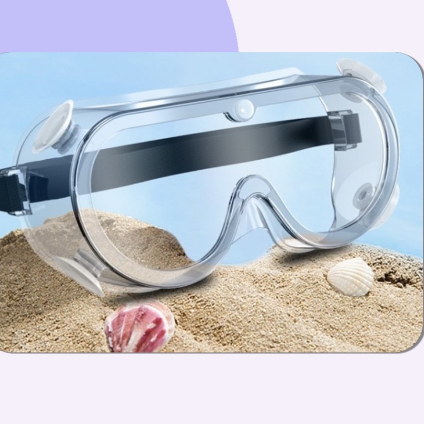 코로나 안경 방풍 용접 용 보안경 도수 방역 고글 형 방진 미세먼지 투명 김서림 방지 - 상세 이미지 5