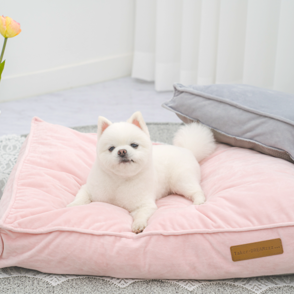 강아지 방석 고양이 마약 방석 애견 도넛 쿠션 침대 대형 꽃잎방석