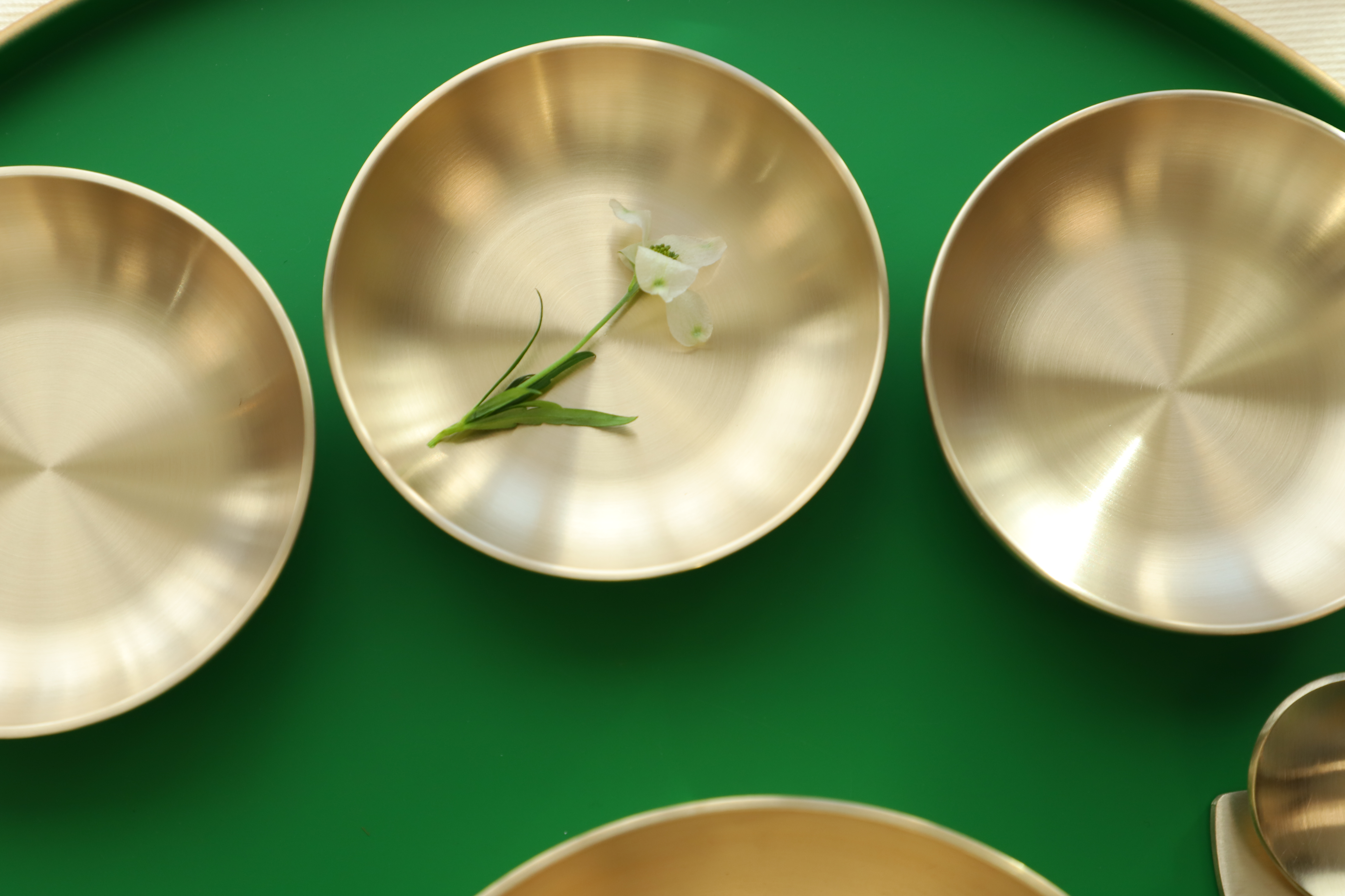 놋향 방짜유기 안성 유기그릇 세트 유아 반상기 놋그릇 로다스푼포크 아기 백일 돌 선물 남자 여자 유아식기 이유식기