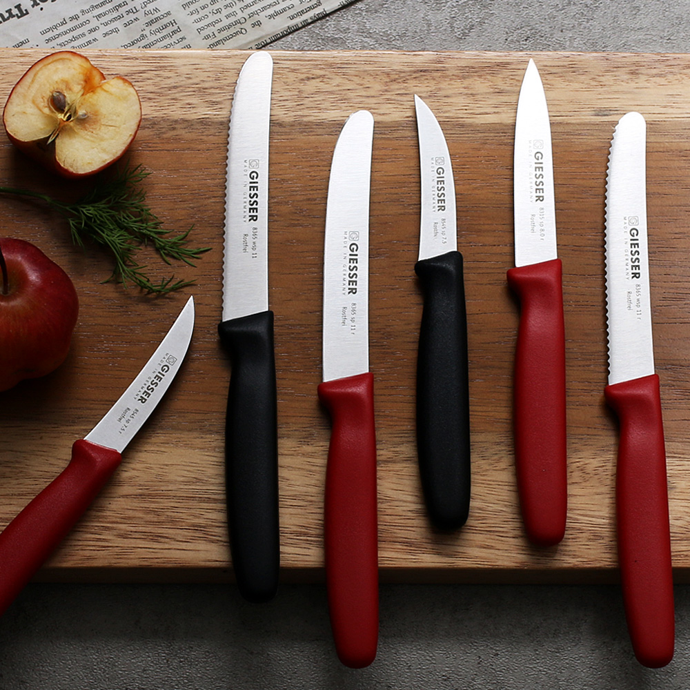 독일 기셀 과도 나이프 과일 칼 스테이크 이유식 주방 식칼 10.7cm, 톱과도 블랙, 1개 - 상세 이미지 2