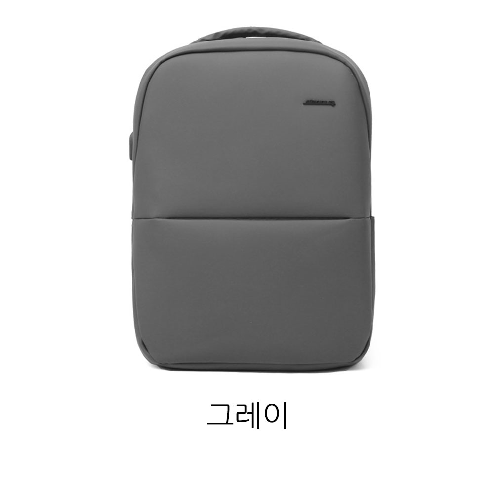 남성 회사원 직장인 출근 비지니스 출장 사무 업무 태블릿 백팩 스퀘어 오픈형 백팩 가방 - 상세 이미지 4