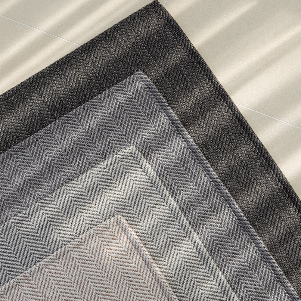 먼지없는 헤링본 사이잘룩 러그 거실 카페트 150x200