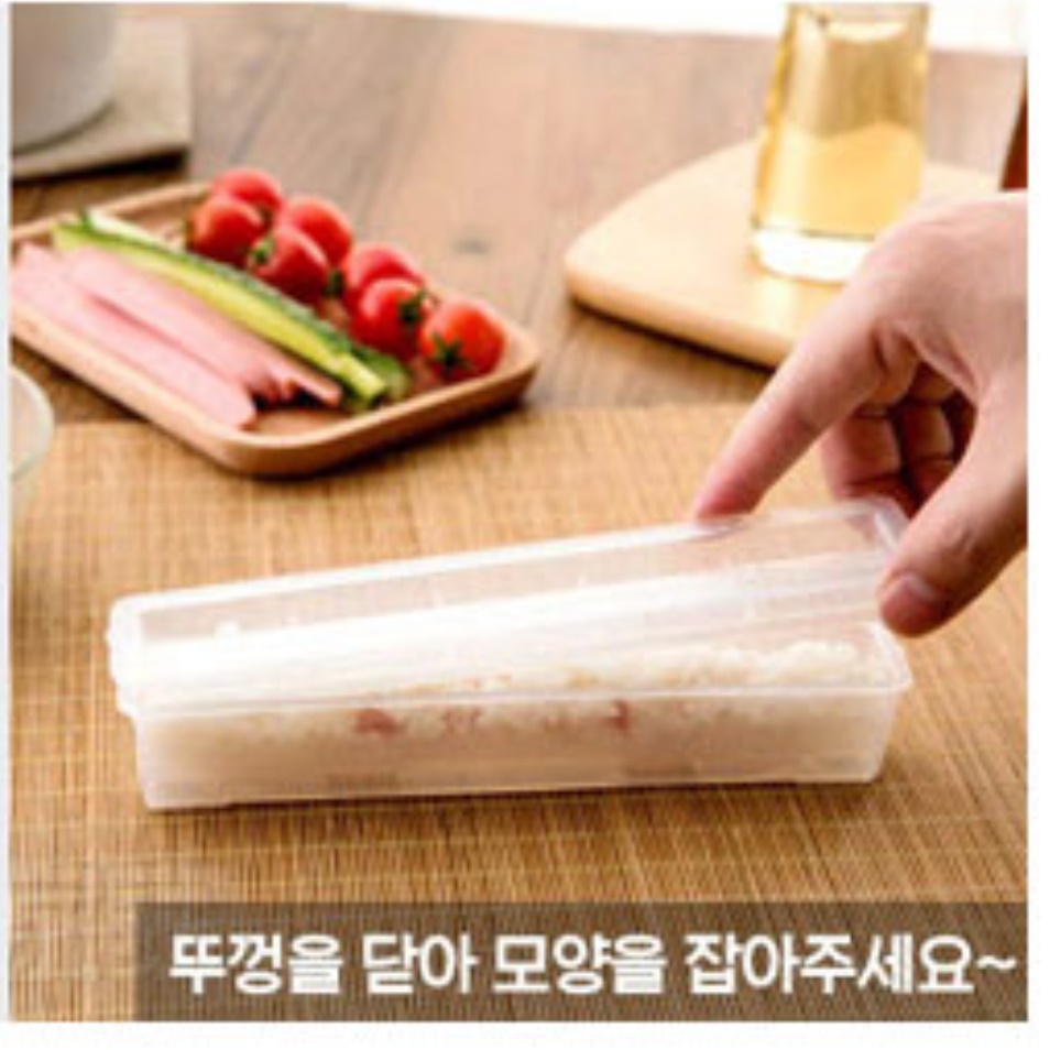 초간단 꼬마 김밥틀 꼬마김밥 반자동 메이커 모양 만들기 마는 말기 싸는기계 - 상세 이미지 5