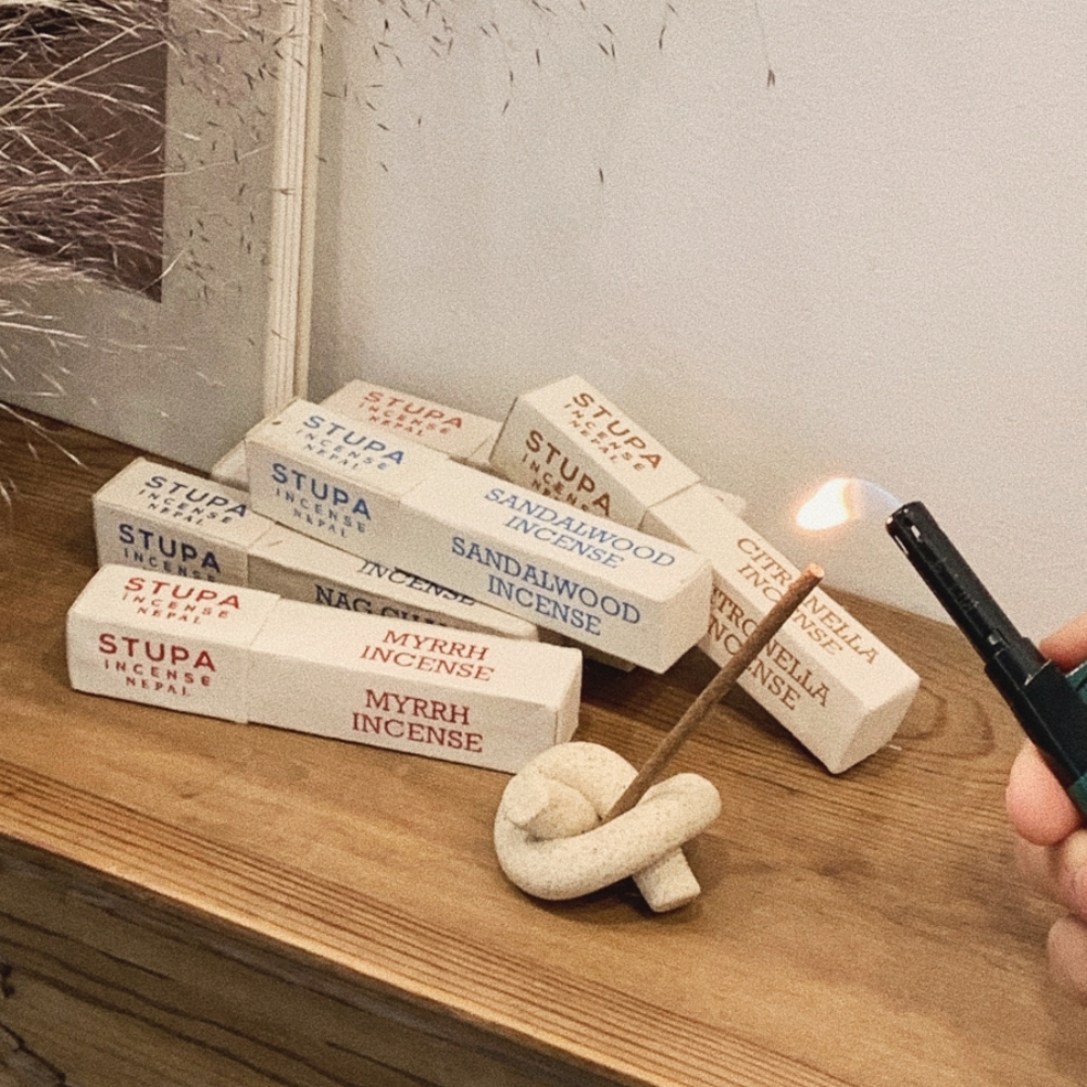유월가게 스투파 인센스 스틱 네팔 선향 Stupa Incense 나그참파