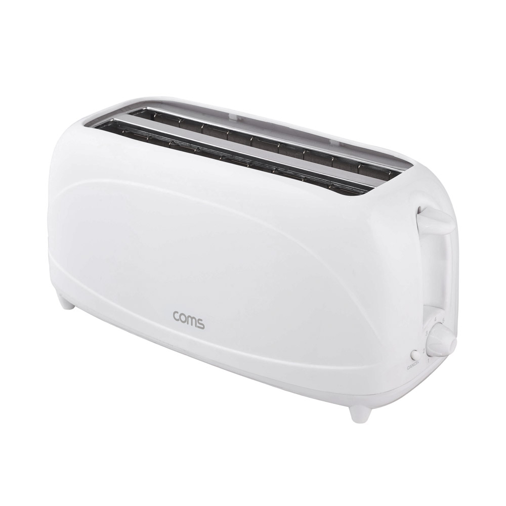 롱슬롯 4구 토스터기 4개를 한번에 4 슬라이스 토스터 4 피스 가정용 집들이 선물 토스트기 TS571