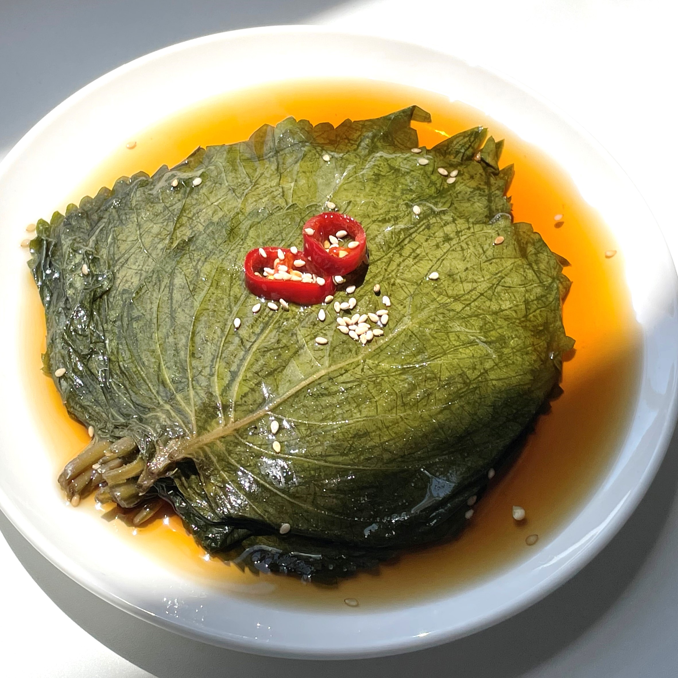 (기절반찬) 기절간장 깻잎 장아찌 국산 반찬 500g - 상품 이미지