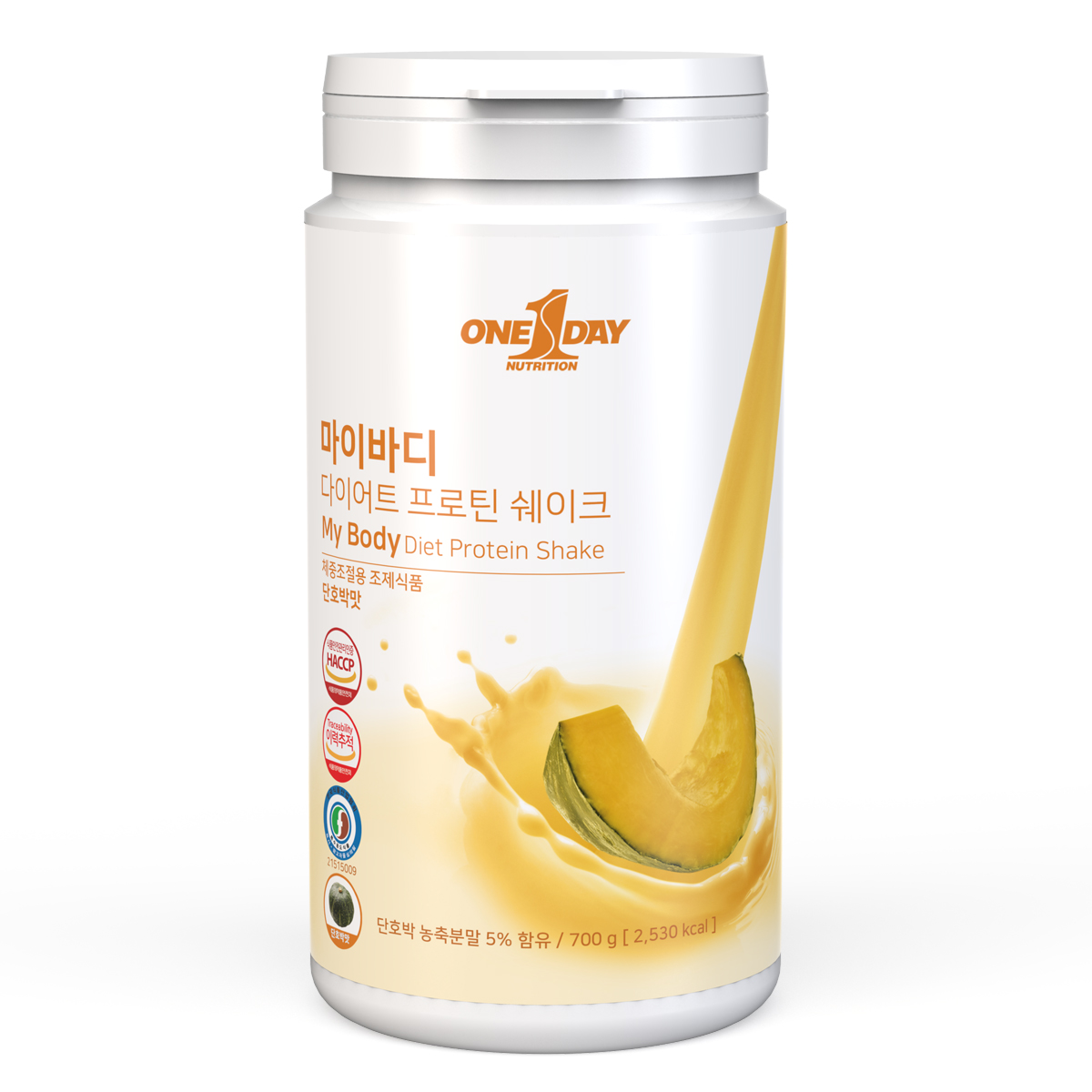 마이바디 다이어트 단백질 쉐이크 프로틴 아침식사대용 간식 단호박맛700g - 상품 이미지
