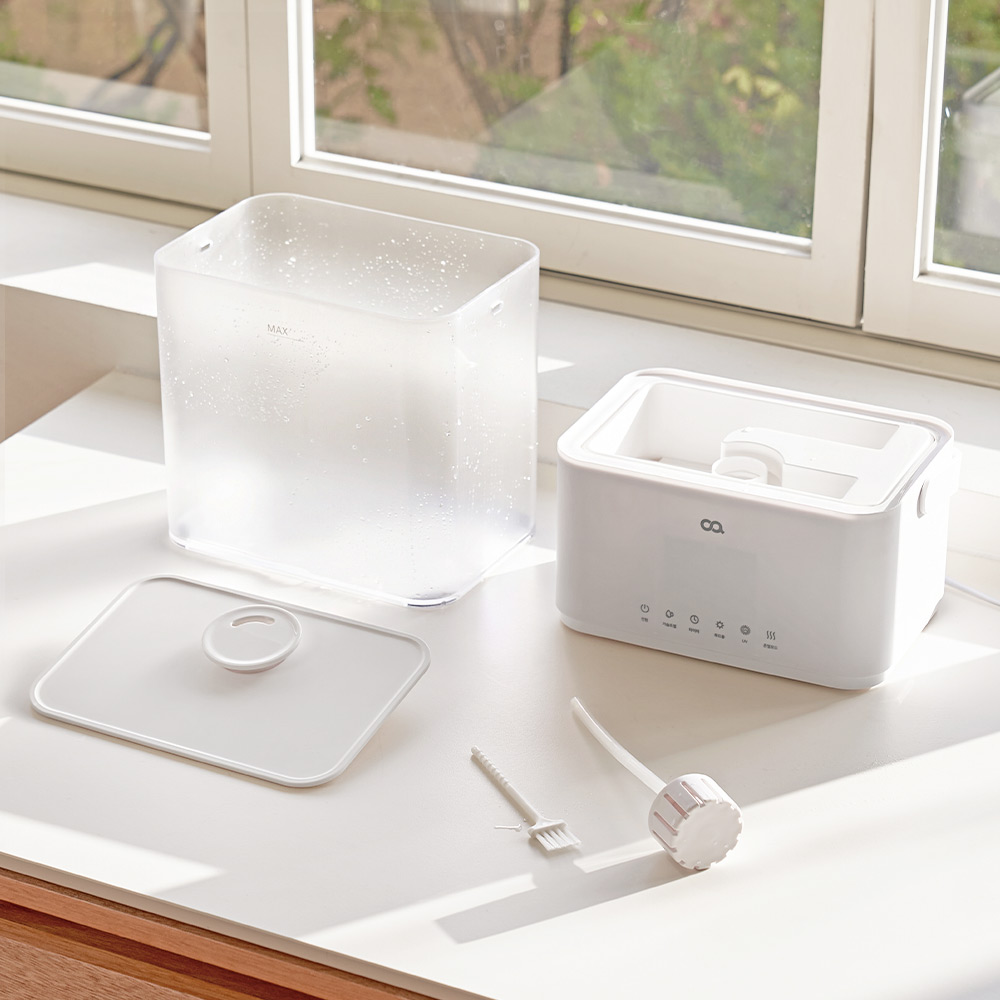 오아 클라젯 7L 가열 복합식 가습기 UV 살균 대용량 자동 습도조절 신생아 유아 사무실