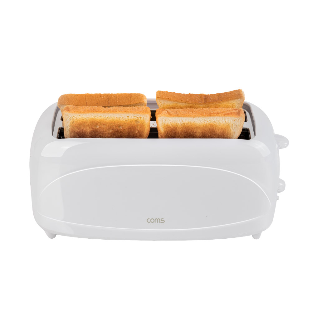 롱슬롯 4구 토스터기 4개를 한번에 4 슬라이스 토스터 4 피스 가정용 집들이 선물 토스트기 TS571