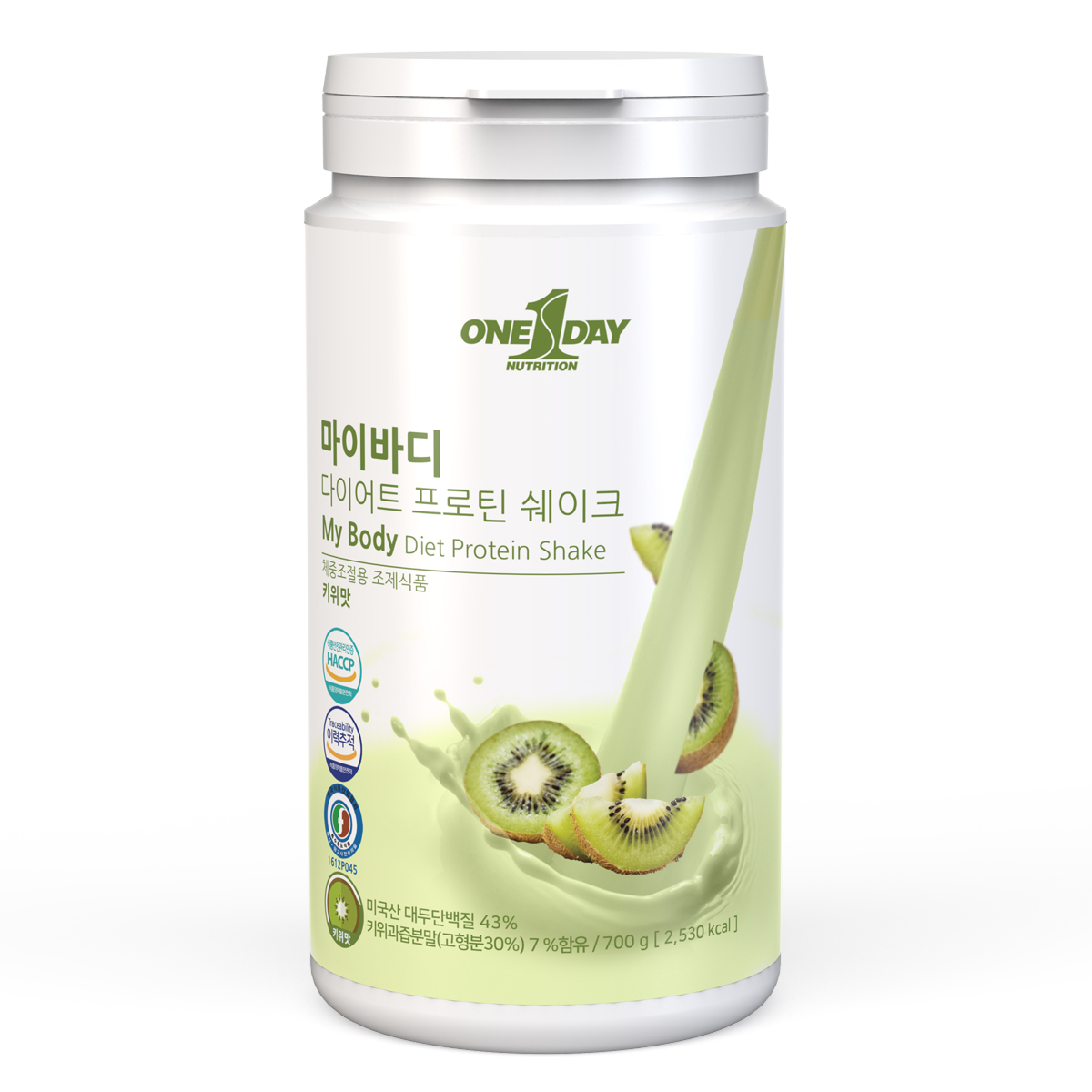 마이바디 다이어트 단백질 식사대용쉐이크 보조제 음식 키위맛700g - 상품 이미지