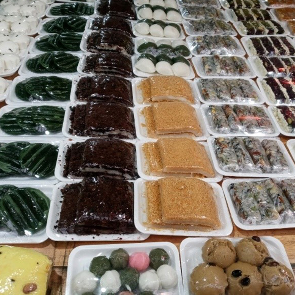 [관악구 배달] 건강한 흑미찰떡 1팩 [관악신사 민속떡집] : 동네시장 장보기