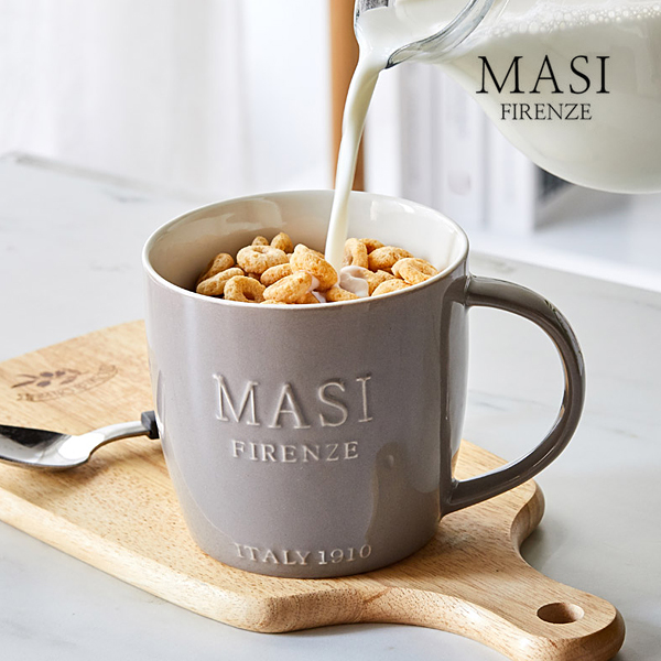 MASI 도자기 빅 머그컵 시리얼볼 스프컵 670ml 블랙 - 상세 이미지 3