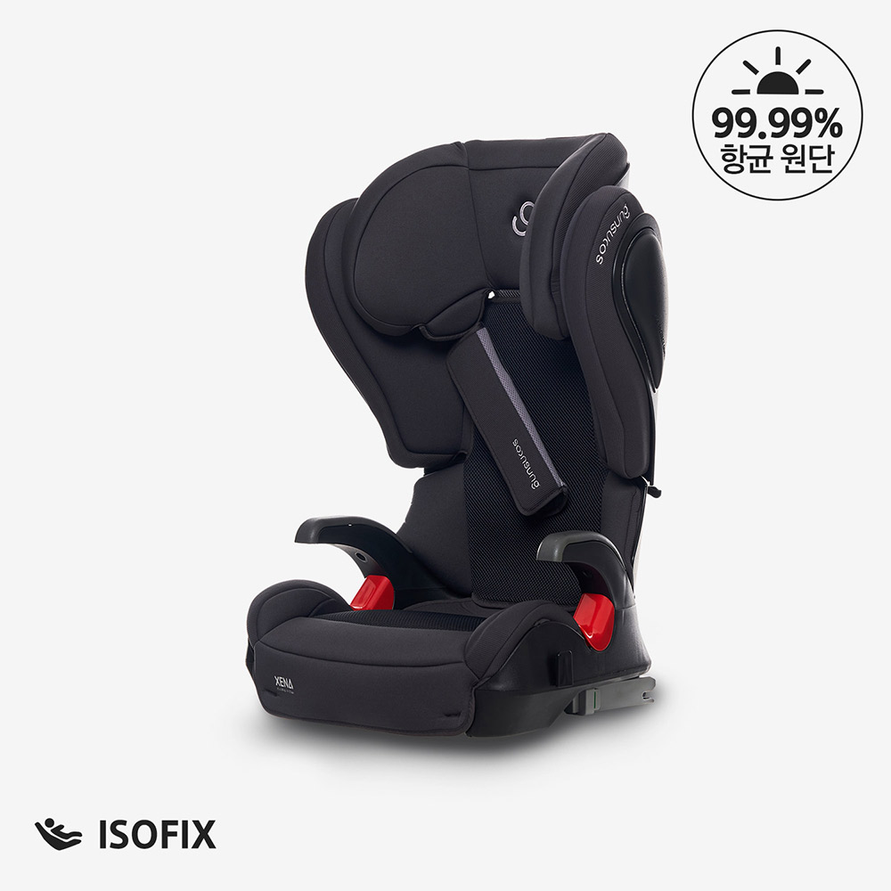 순성 제나주니어 플러스 카시트 (ISOFIX) 색상선택 / 컵홀더+킥매트 - 상세 이미지 5