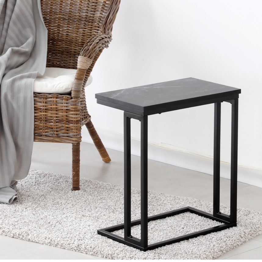 기능성 거실 테이블 거실용 탁자 높은 소파 테이블 엔틱 티 테이블