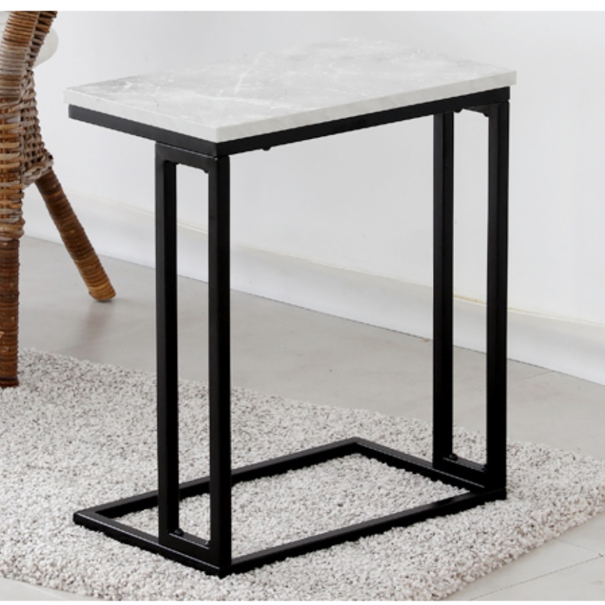 기능성 거실 테이블 거실용 탁자 높은 소파 테이블 엔틱 티 테이블