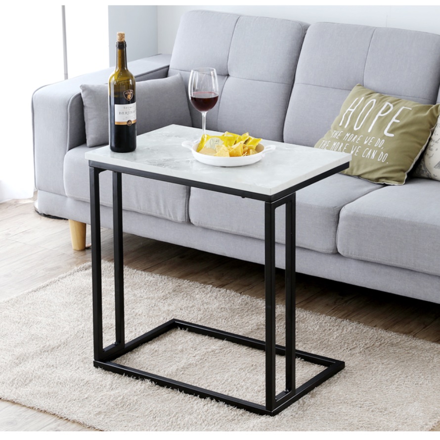 기능성 거실 테이블 거실용 탁자 높은 소파 테이블 엔틱 티 테이블