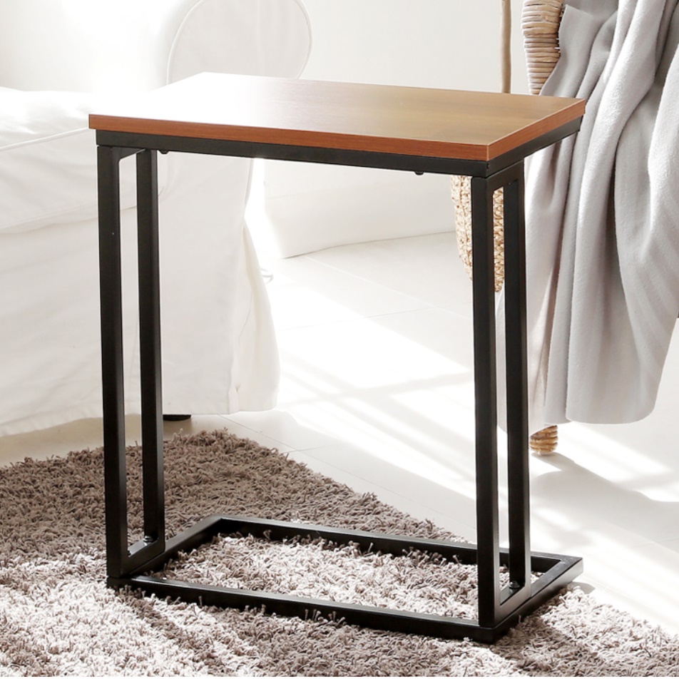 기능성 거실 테이블 거실용 탁자 높은 소파 테이블 엔틱 티 테이블