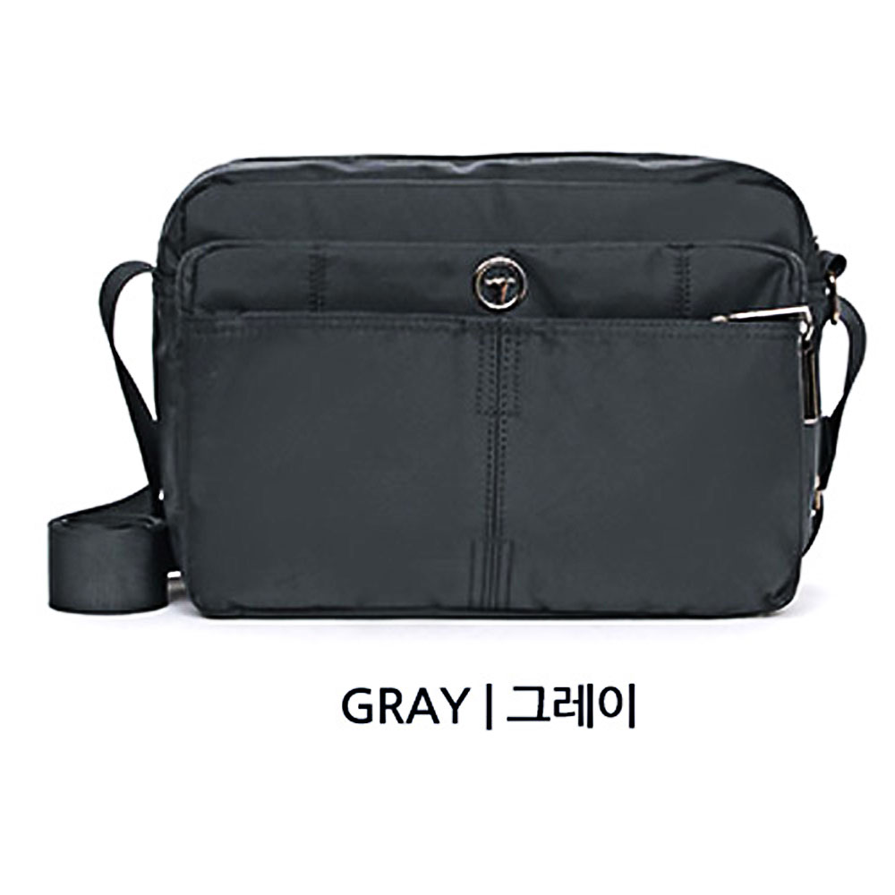 가벼운 미들 사이즈 캐주얼 크로스백 아이패드 가방 남자 대학생 직장인 메신저백 가방 - 상세 이미지 4
