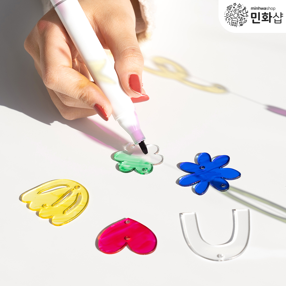 민화샵 아크릴 썬캐쳐 만들기 인테리어모빌 방꾸미기 : 민화샵