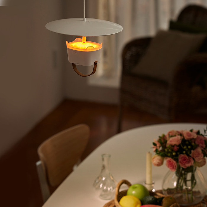 크레모아 아테나 아이 캠핑랜턴 모기향 벌레 해충 퇴치 훈증기 감성 LED 무드 조명