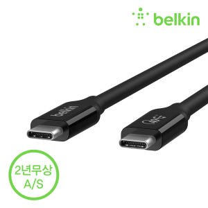 벨킨 USB 4 C타입 PD 100W 40Gbps 초고속 케이블 썬더볼트... 개봉기 | 실사용 후기 - 상품 이미지 3