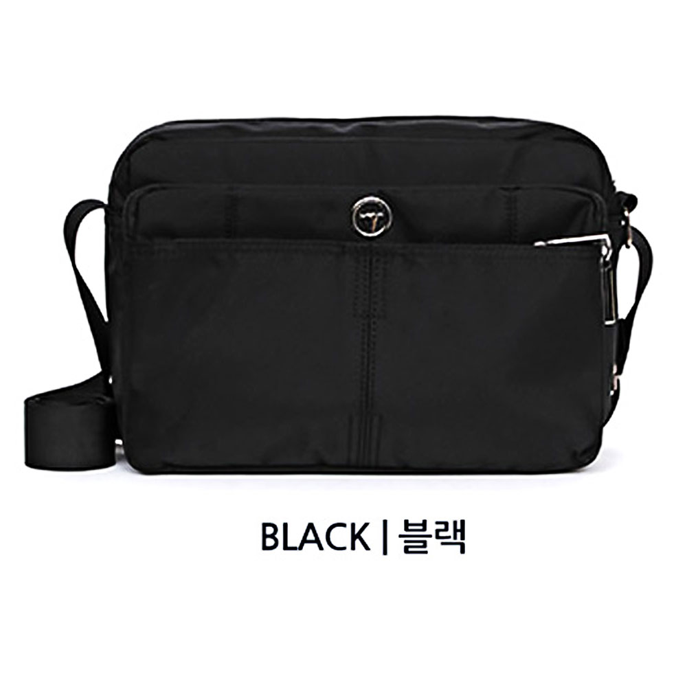 가벼운 미들 사이즈 캐주얼 크로스백 아이패드 가방 남자 대학생 직장인 메신저백 가방 - 상세 이미지 2