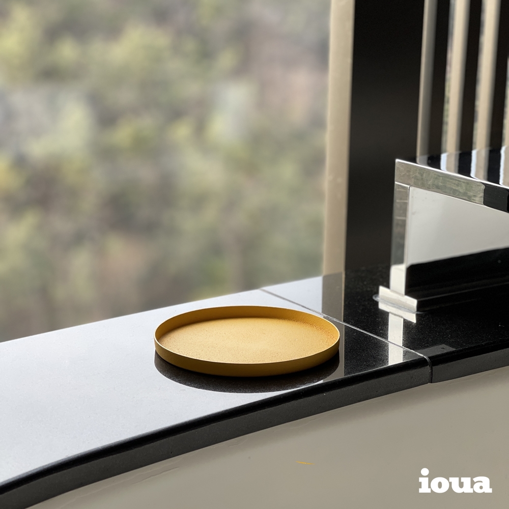 인센스홀더 컬러 메탈 트레이 스머지스틱 소품 2Color