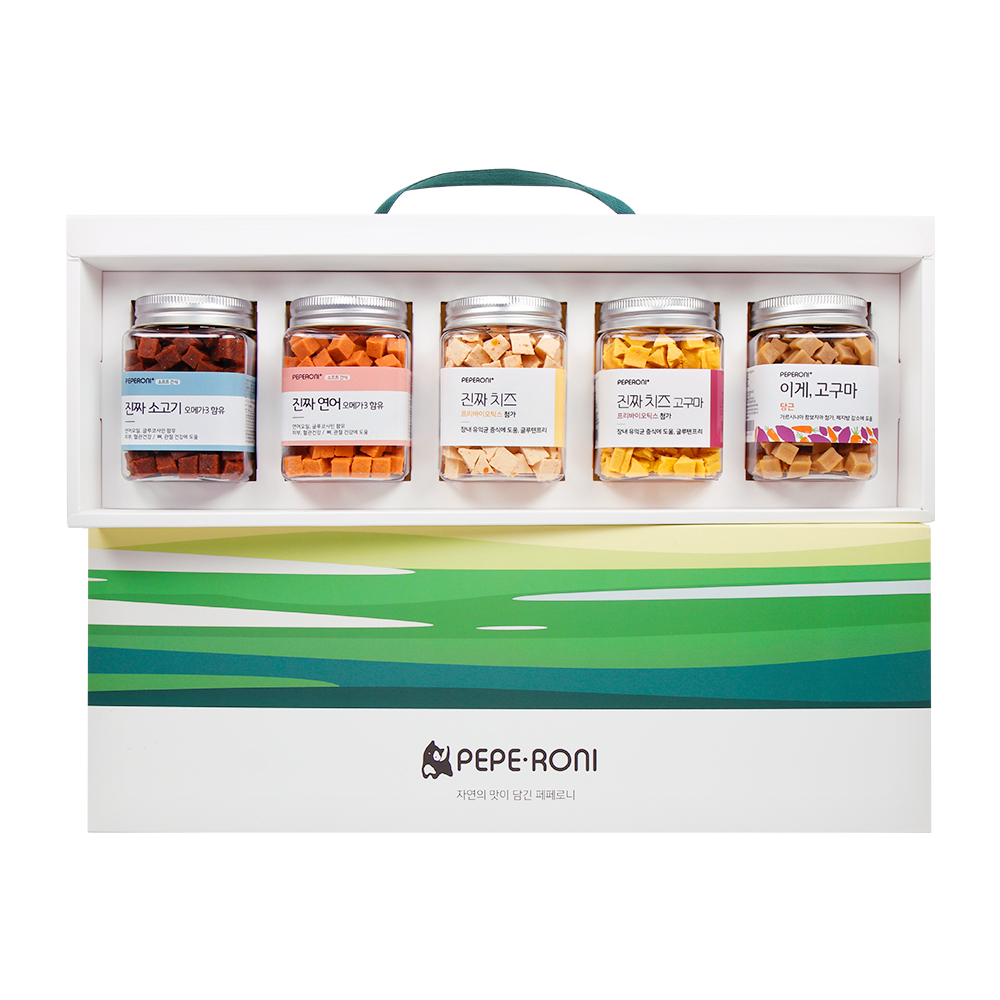 Gift box 페페로니 진짜 시리즈 4개+이게 고구마 1개