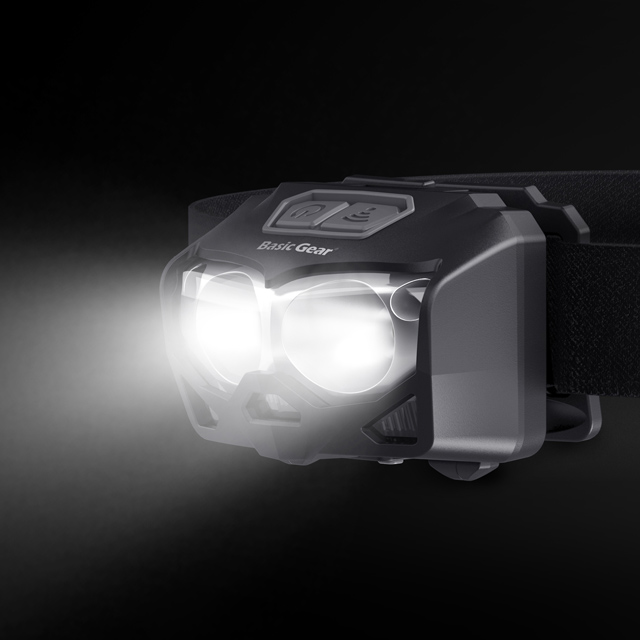 베이직기어 슈퍼브라이트 LED 헤드랜턴 V600