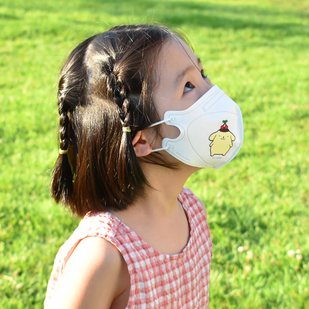 어린숨 산리오 어린이 마스크 30매 초등학생 유아 아동 어린이집 시나모롤 소형