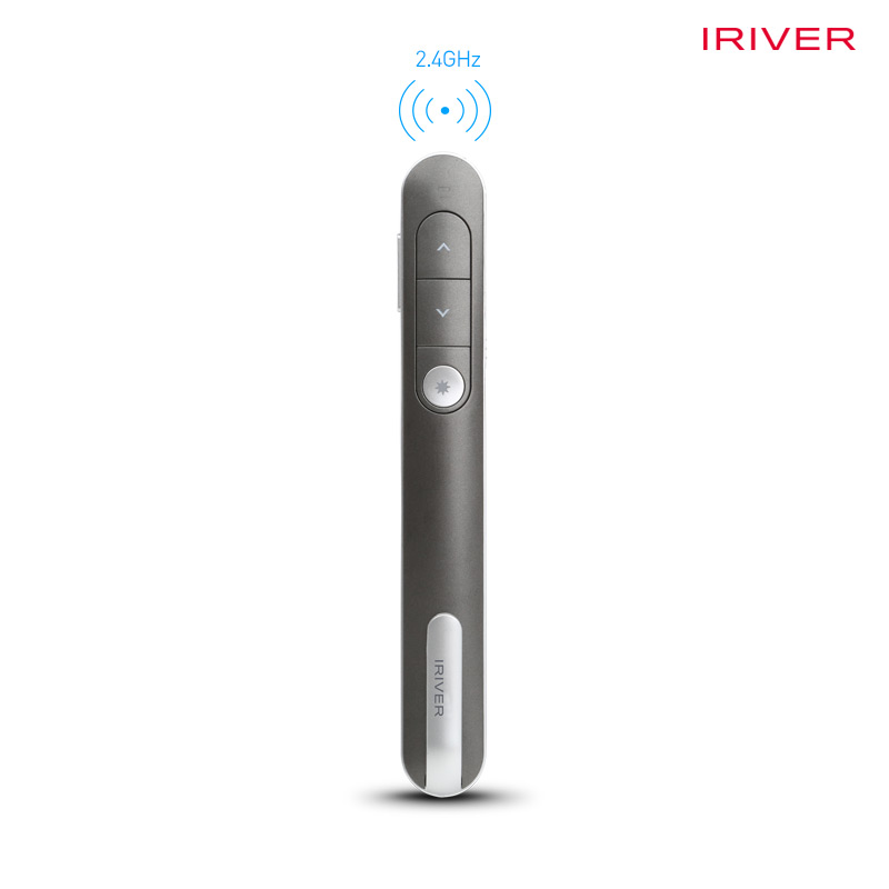 아이리버 EQwear-PT5 무선 프리젠터 레이져포인터 그레이