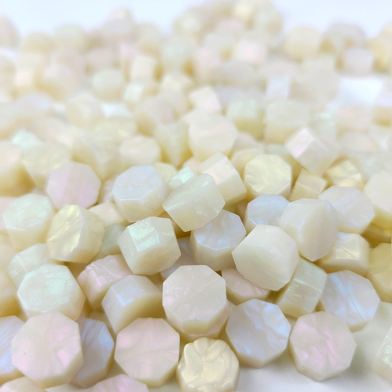 진주빛 펄 왁스 오로라 실링왁스 비즈 스탬프 왁스씰