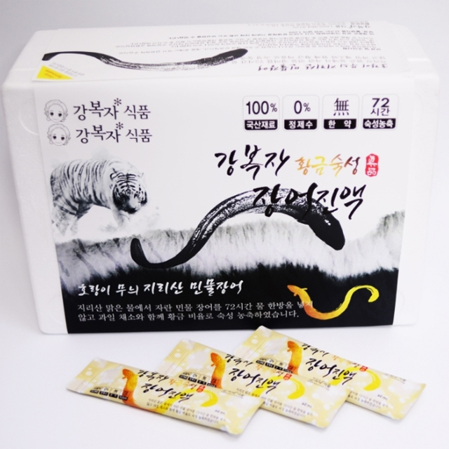 강복자 장어 즙 60ml 30포 국산 민물장어 진액 액기스 엑기스 선물 제품 이미지
