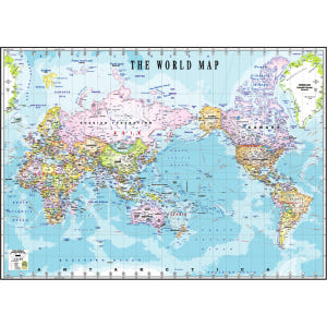 대형 세계지도 150X110CM - 여행 고화질 세계전도 보기 실사용 후기 | 효과 있을까? - 상품 이미지 1