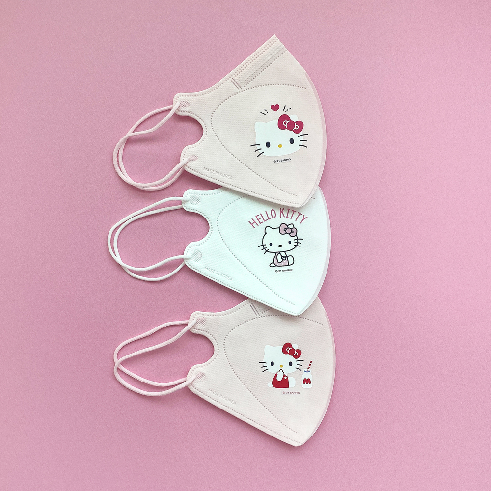 어린숨 산리오 어린이 마스크 30매 초등학생 유아 아동 어린이집 시나모롤 소형