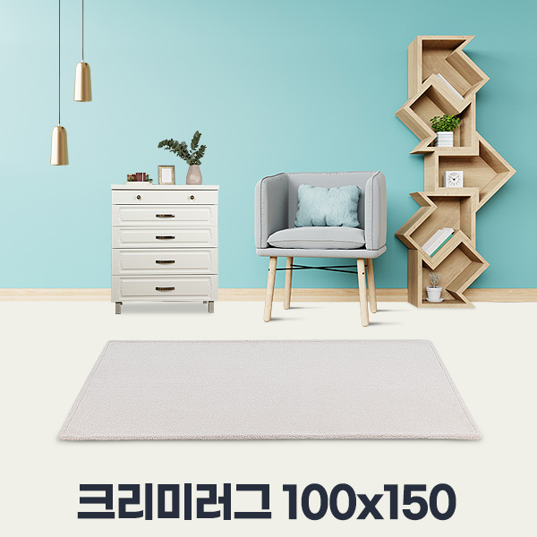 먼지없는 사계절카페트 얇은러그 초대형 식탁 미니 러그 거실 원룸러그 - 상세 이미지 2