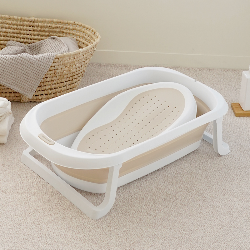 말랑하니 신생아 싱크대 접이식 아기욕조