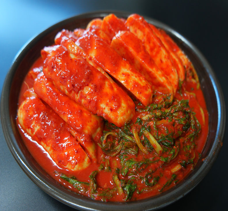 핵폭탄총각김치 매운 실비 1kg 알타리 이미지 2
