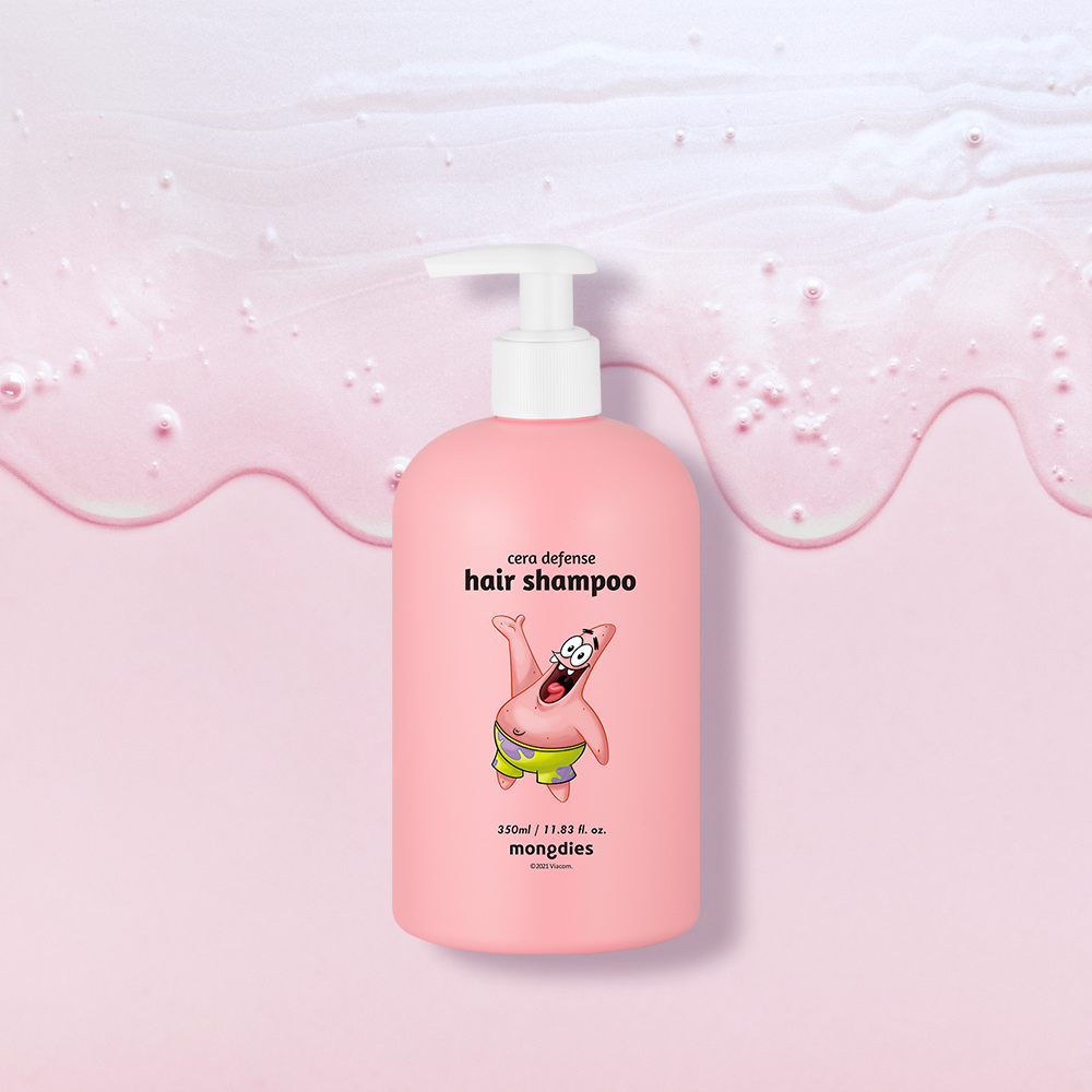 [1+1] 몽디에스 키즈 어린이 약산성 세라 디펜스 헤어샴푸 350ml 이미지 2