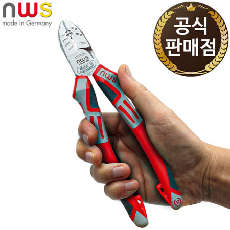 NWS 다기능 190mm 전공 니퍼 스트립 압착 135-49-190
