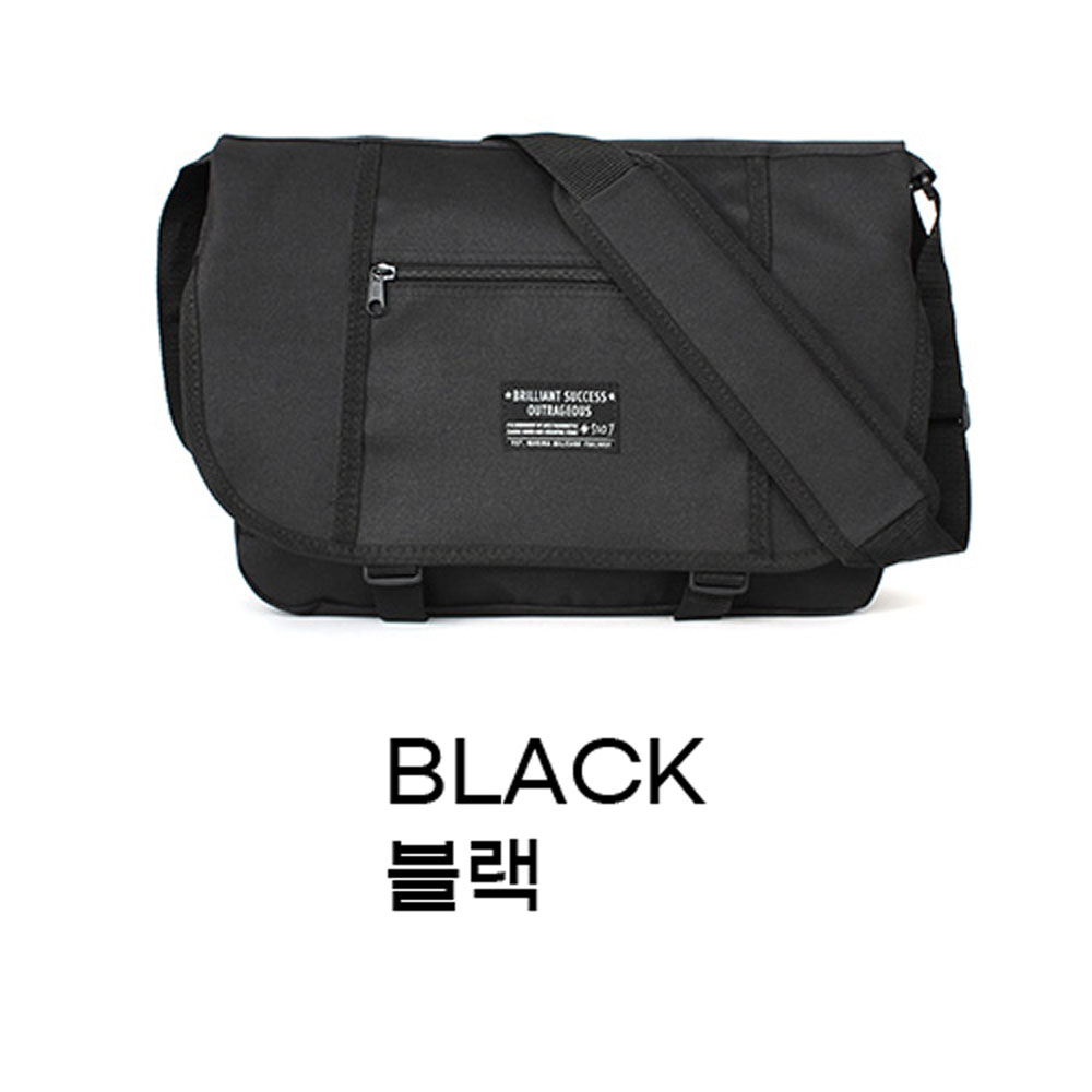 A4 서류가방 대 학생 직장인 남자 여자 학원 크로스백 큰 가방 빅사이즈 메신저백 - 상세 이미지 2