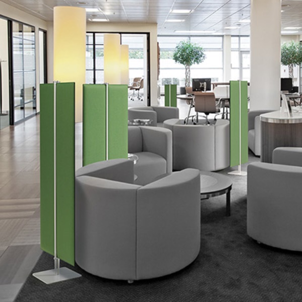 방음칸막이 얇은 플랫 펠트 디자인 파티션 사무실 방음 파티션