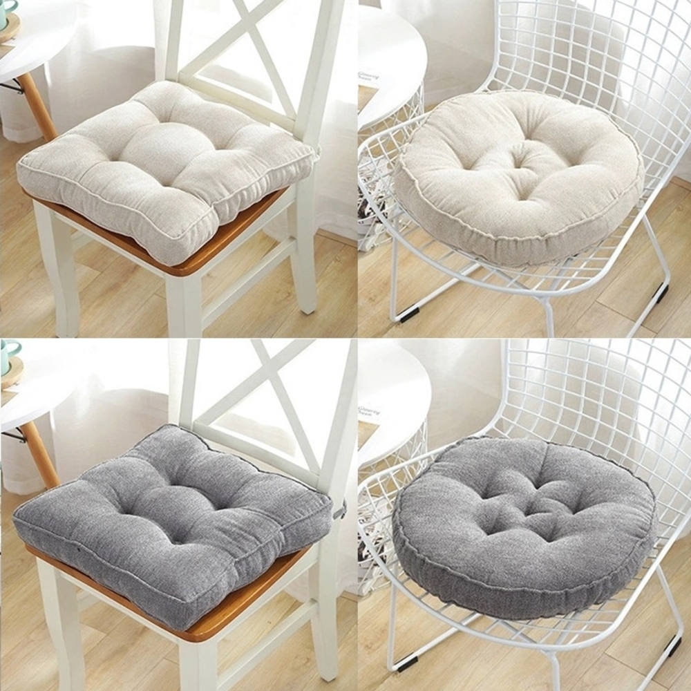 밀리어스 두꺼운 방석 식탁의자 사무실 쿠션 10cm