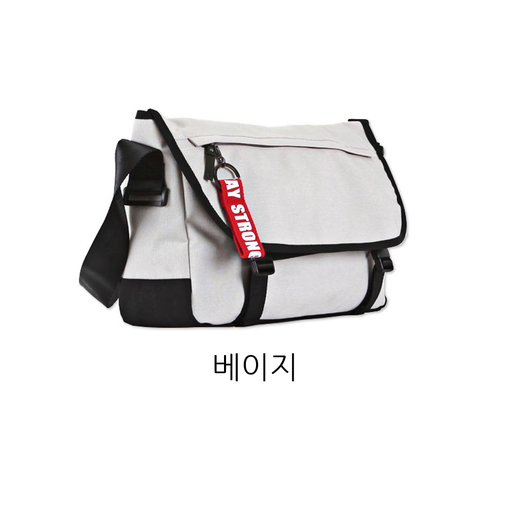 학생 옆으로매는 책 가방 아이패드 크로스백 빅사이즈 직장인 출퇴근 커플 큰 메신저 가방 - 상세 이미지 5